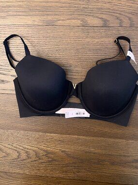 Victoria's Secret Smooth Lightly Lined Full-Coverage Bra - 32 DD (E) - Black